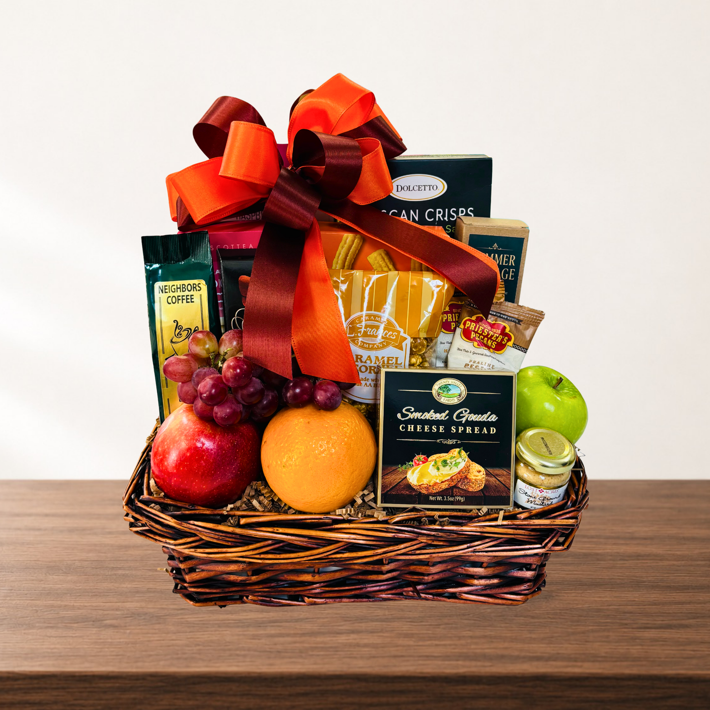 Gourmet & Fruit Gift Basket-Giveback Edition