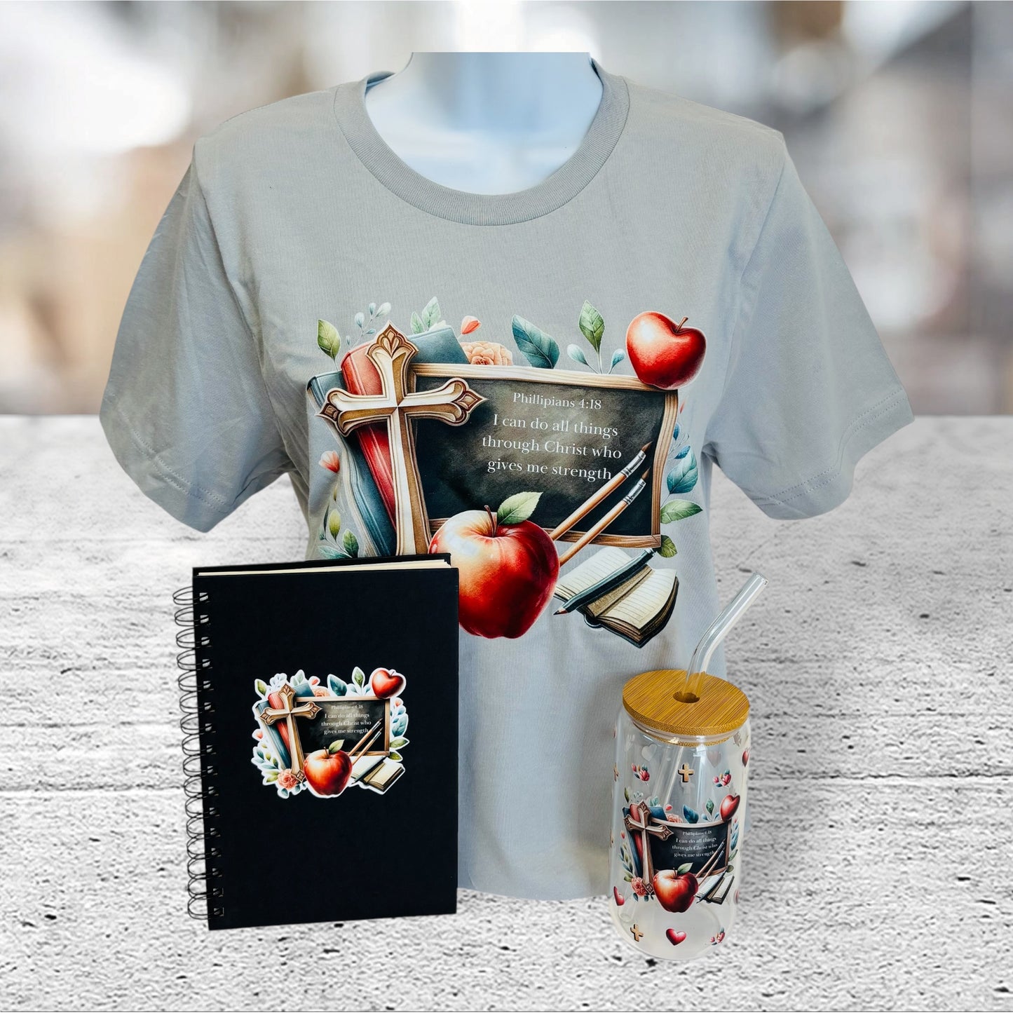 Phil 4:13 Teacher Gift Box