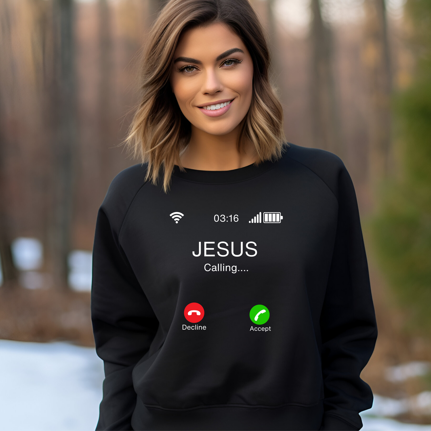 Jesus Calling Christian Sweatshirt