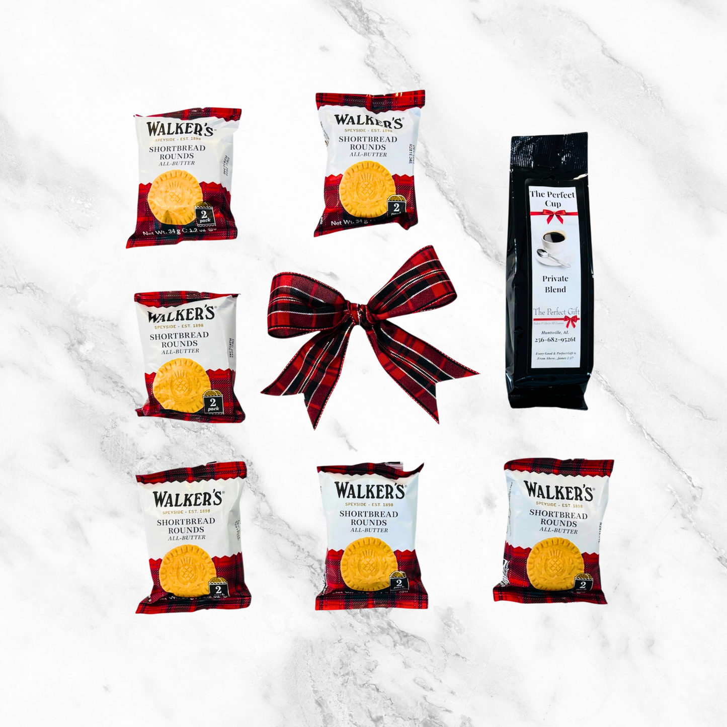 Holiday Coffee & Shortbread Gift Box