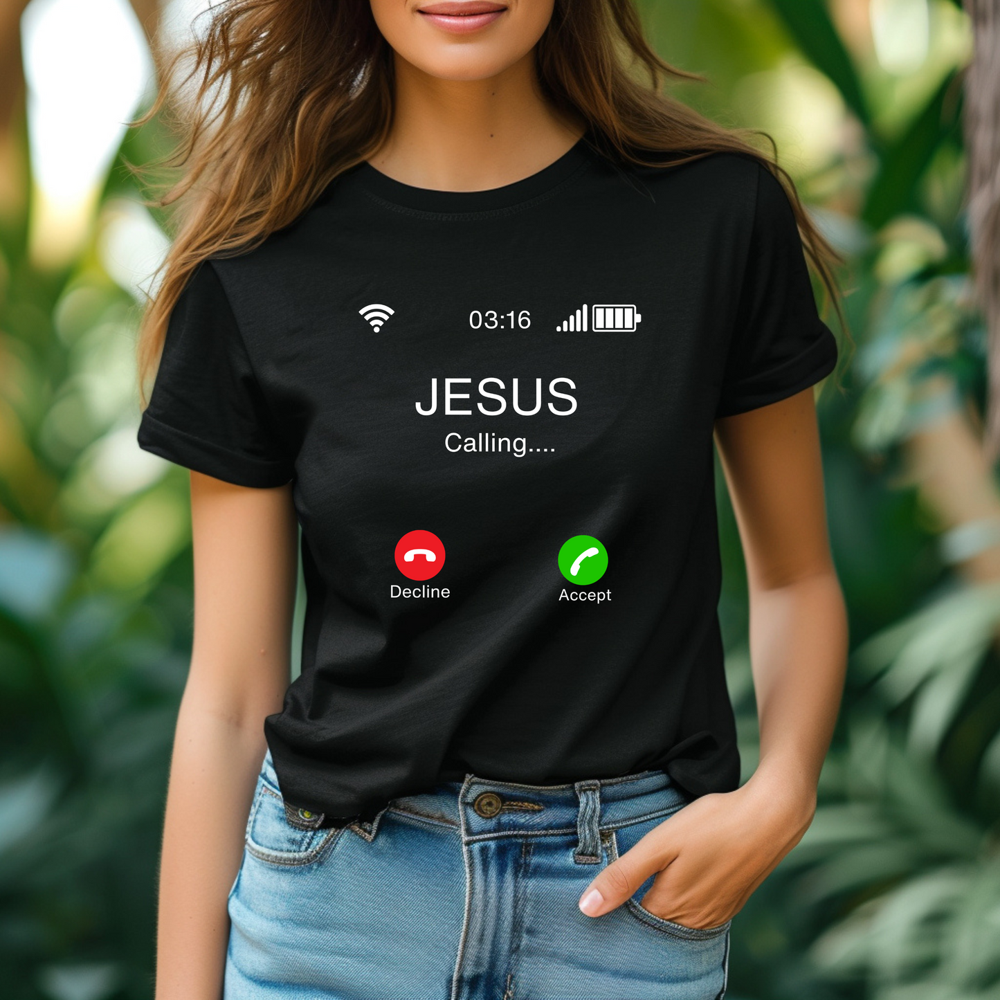 Jesus Calling Christian T-Shirt