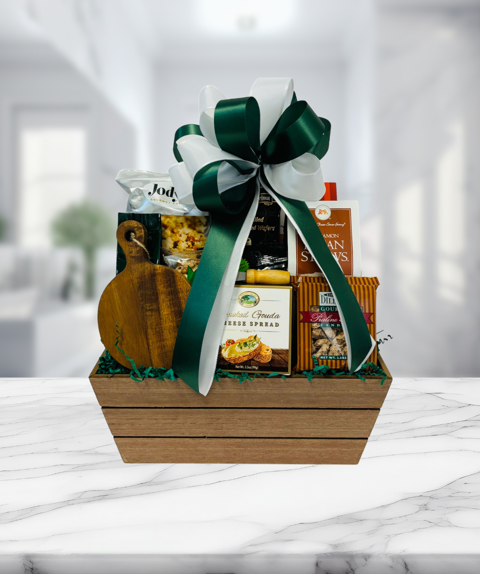 Charcuterie Crate Gift Basket