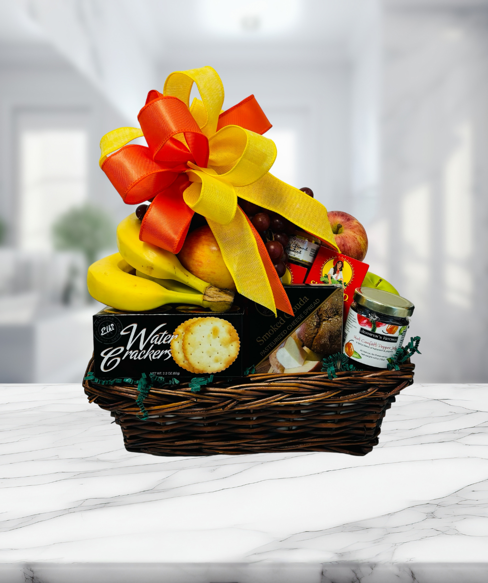 Deluxe Fruit Gift Basket