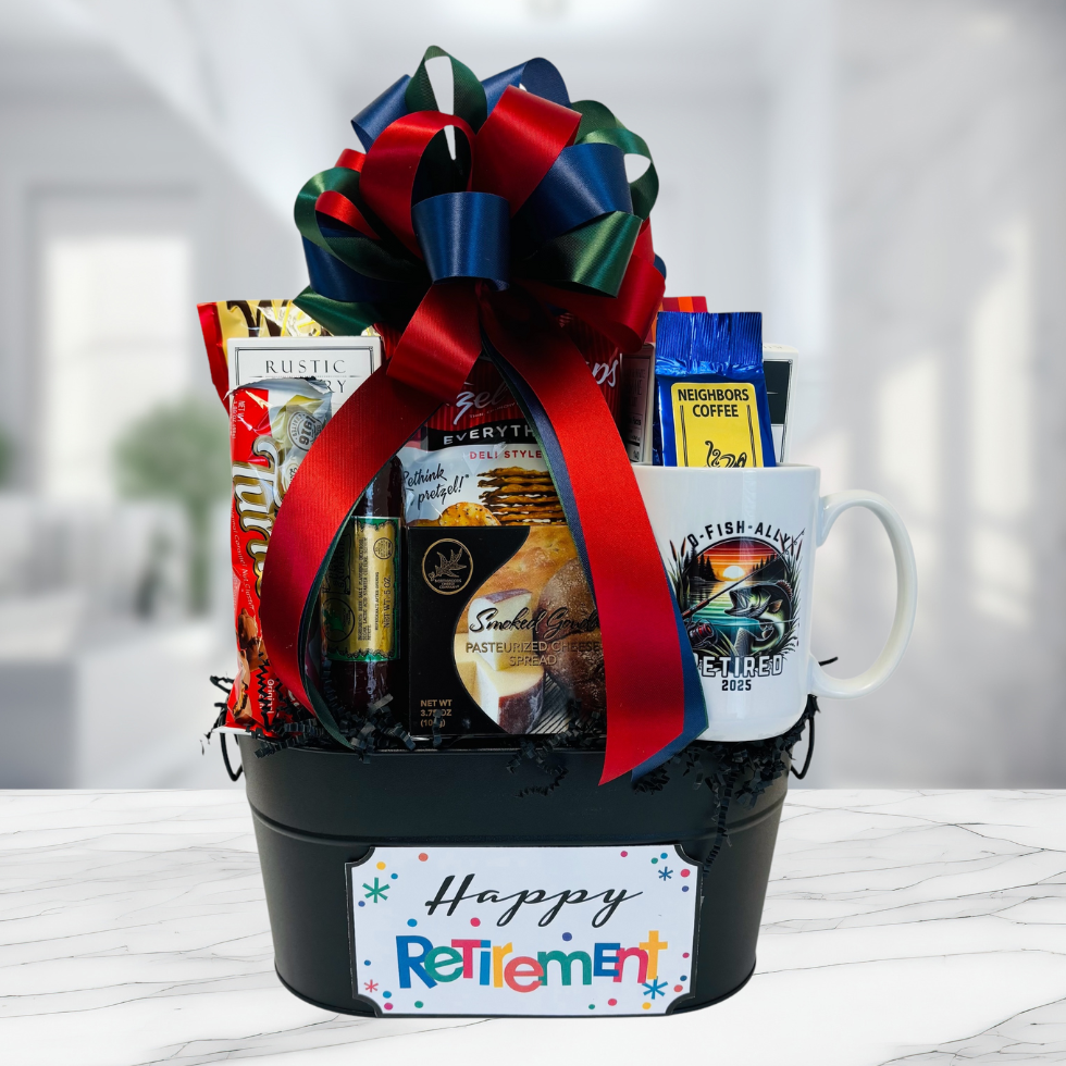 O'Fish-Ally Retired Gift Basket