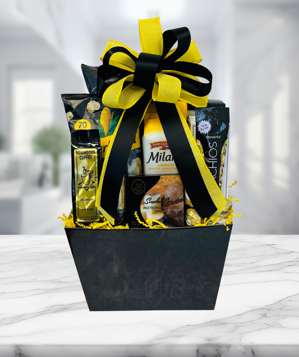 Bright Delight Gift Basket