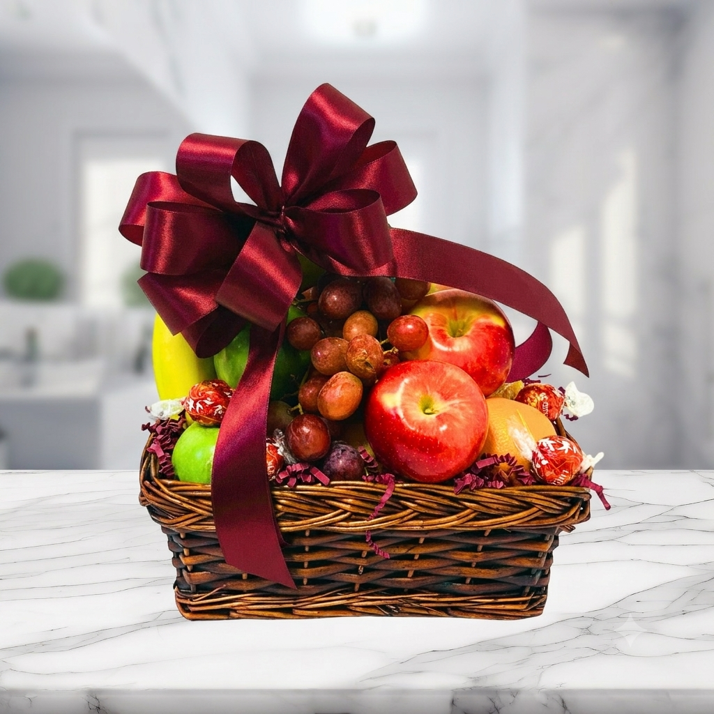 Classic Fresh Fruit Gift Basket