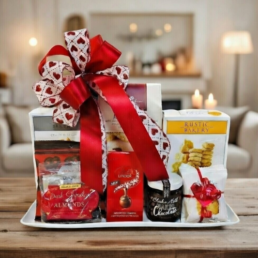 Decadent Valentines Day Gift Tray