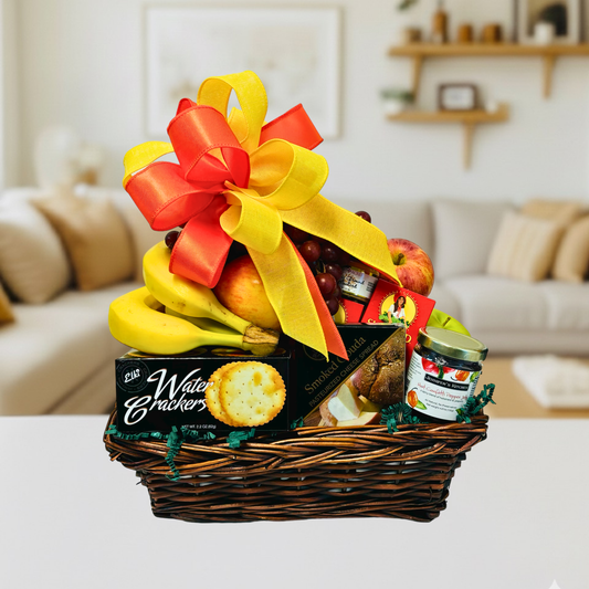Deluxe Fruit Gift Basket