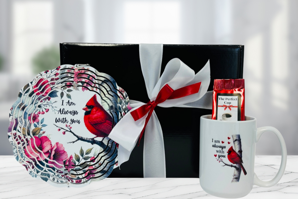 Cardinal Memorial Sympathy Gift Box