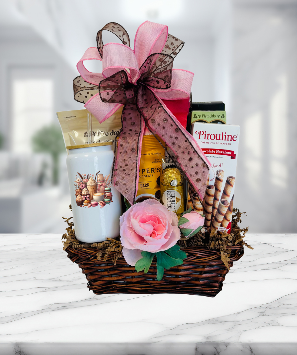 Sweet Treats & Coffee Gift Basket