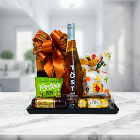 Fall Elegance Gift Tray