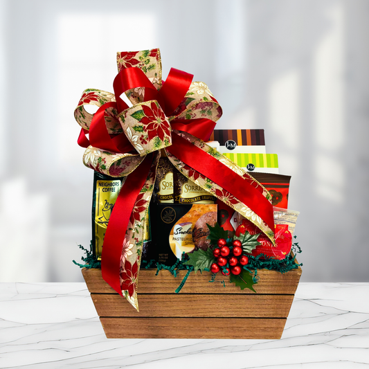 Holiday  Elegance Gourmet Gift Basket