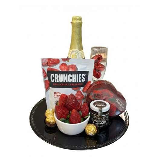 Strawberries & Chocolate Valentine's Gift Tray