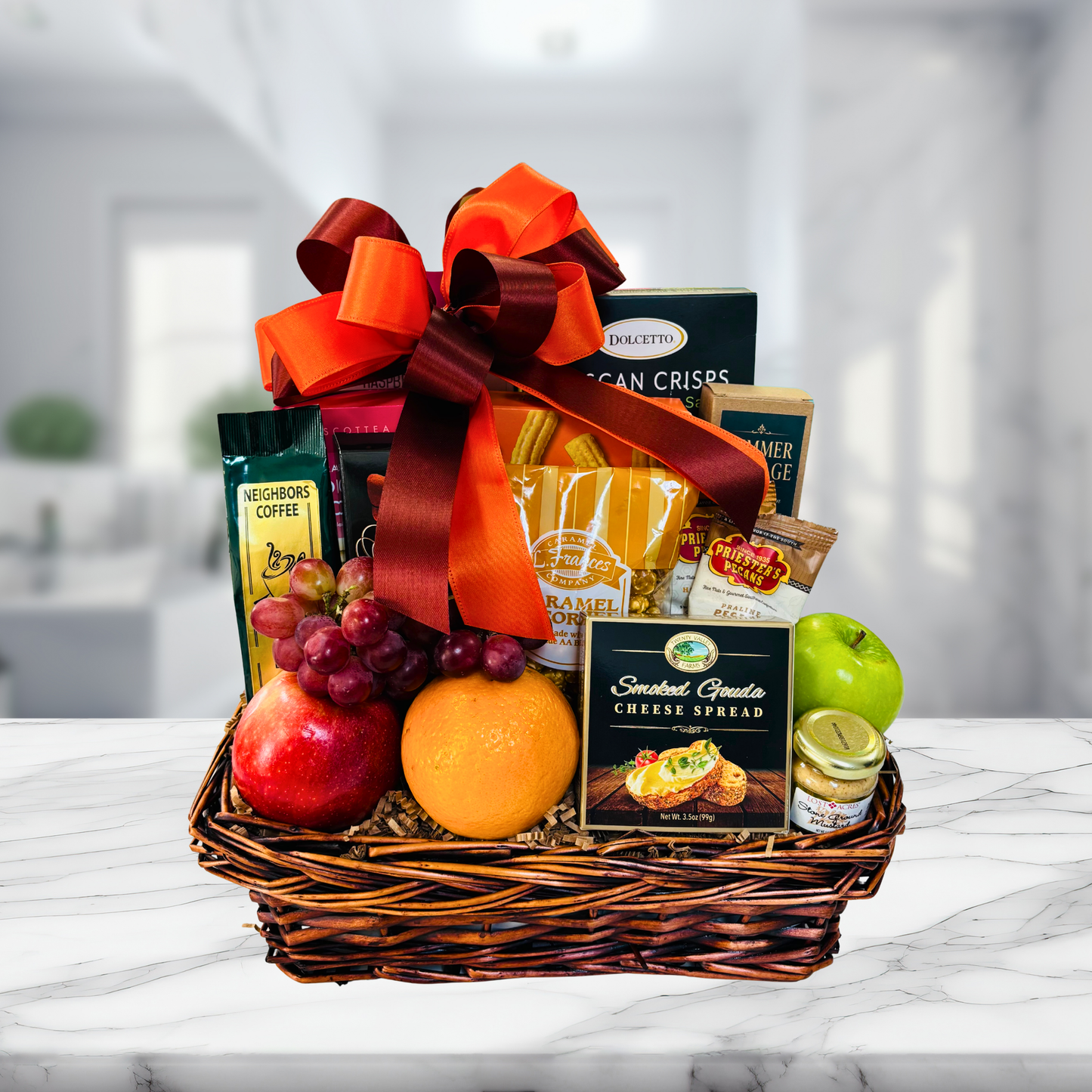 Gourmet & Fruit Gift Basket-Giveback Edition