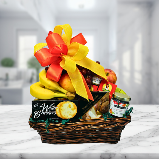 Deluxe Fruit Gift Basket