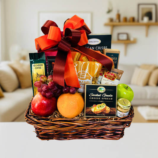 Gourmet & Fruit Gift Basket-Giveback Edition
