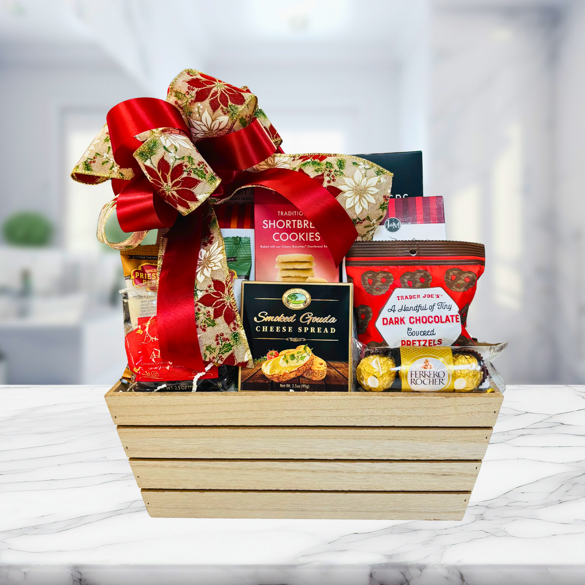Holiday Gift Crate Gift Basket